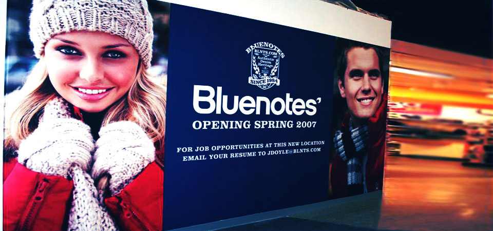 Large format digital printing.