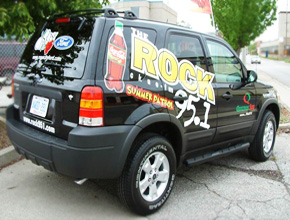The Rock 95.1 Vehicle Wrap Design Print and Install