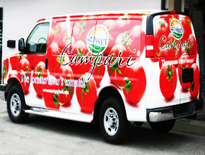 Sunset Capari Vehicle Wrap Print and Install