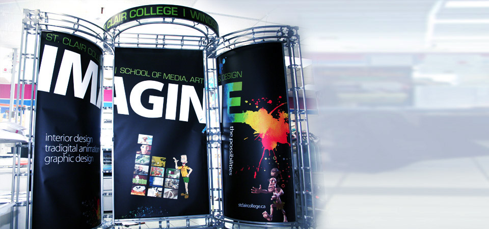 St Clair College Trade Show Display